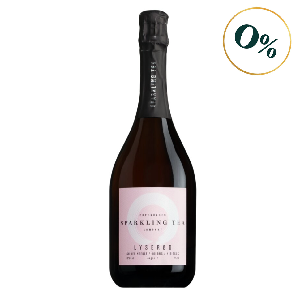 COPENHAGEN SPARKLING TEA LYSERØD ALKOHOLFREI